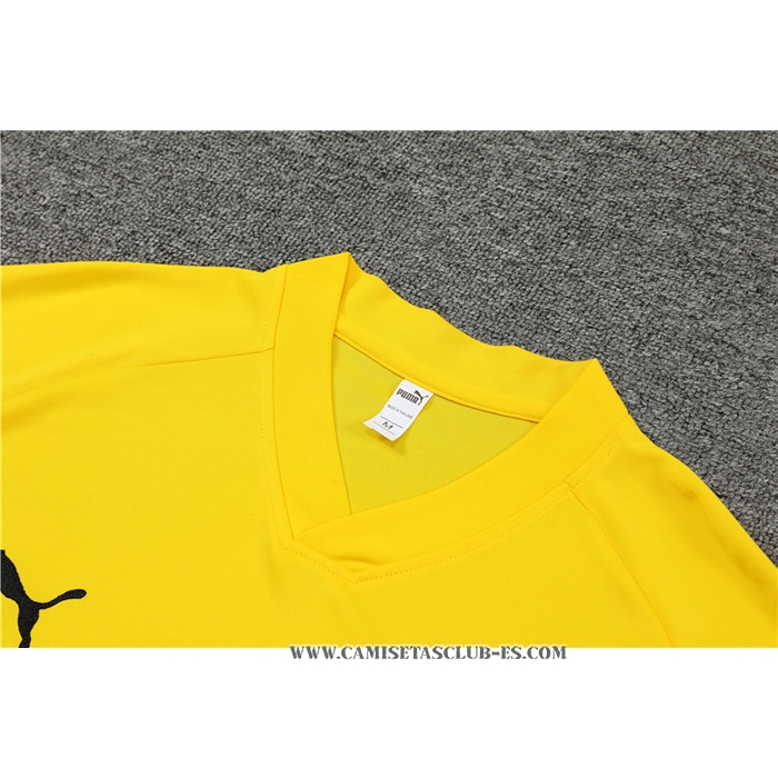 Camiseta de Entrenamiento Borussia Dortmund 22-23 Amarillo